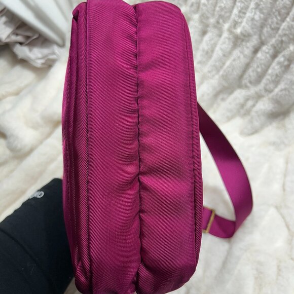 EUC Travelon Signature Small Crossbody Bag - Fuchsia - Picture 9 of 12